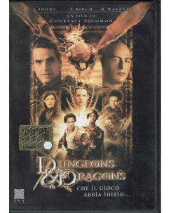 DVD Dungeons e Dragons che il gioco abbia inizio con Jeremy Irons ITA usato B25