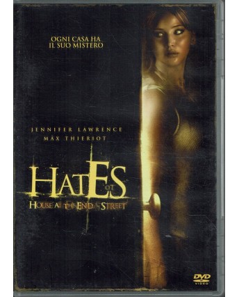 DVD Hates  House At End Of The Street con Jennifer Lawrence ITA usato B25