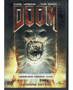 DVD Doom nessuno uscirà vivo di Karl Urban ITA usato B25