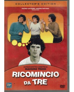 DVD Ricomincio da tre Collector's ed Massimo Troisi Pino Daniele ITA usato B25