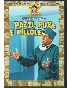 DVD PAZZI PUPE E PILLOLE con Jerry Lewis editoriale ITA usato B25