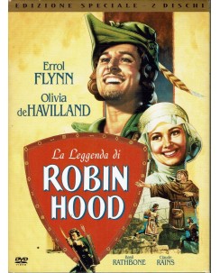 DVD La leggenda di Robin Hood SPECIALE DIGIPACK 2DVD ITA usato B25