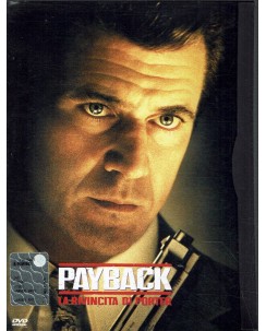 DvD Payback La rivincita di Porter con Mel Gibson SNAPPER ITA usato B25