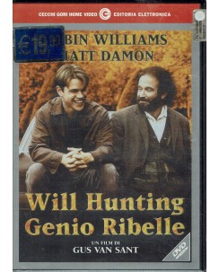 DVD Will Hunting con Robin Williams ITA NUOVO B25
