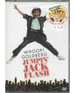 DVD JUMPIN JACK FLASH DVD NUOVO Whoopi Goldberg ITA B25