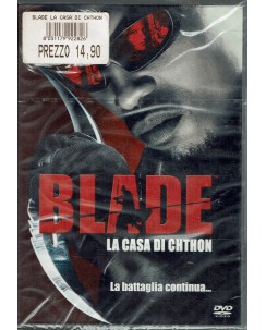 DVD Blade La Casa di Chthon con Wesley Snipes ITA NUOVO B25