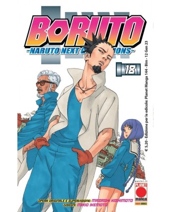 Boruto Naruto Next generation 18 di Masashi Kishimoto NUOVO ed. PANINI  