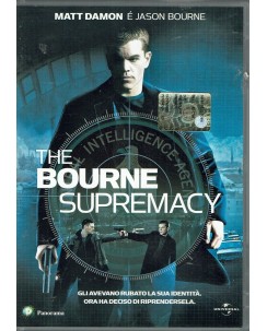 DVD The bourne supremacy con Matt Damon editoriale ITA usato B25