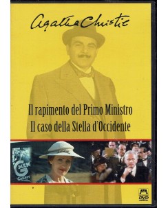 DVD Agatha Christie Poirot rapimento del primo ministro editoriale ITA usato B25