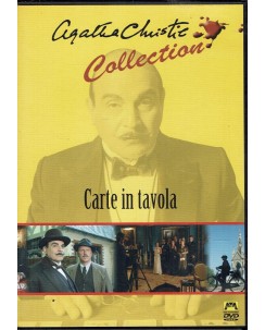 DVD Agatha Christie collection Poirot carte in tavola ITA usato editoriale B25