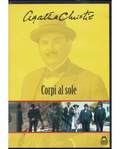 DVD Agatha Christie Poirot corpi al sole editoriale ITA usato B25