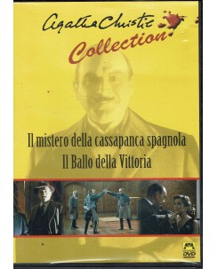 DVD Agatha Christie collection Poirot mistero cassapanca spagnola ITA usato B25