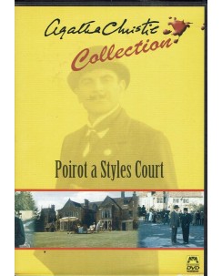 DVD Agatha Christie collection Poirot a Styles Court usato ITA B25