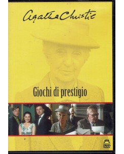 DVD Agatha Christie giochi di prestigio usato ITA B25