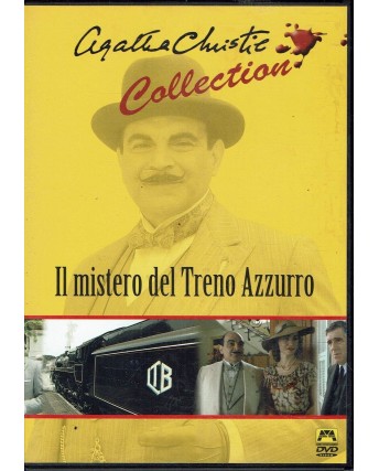 DVD Agatha Christie collection mistero del treno azzurr ITA usato editoriale B25