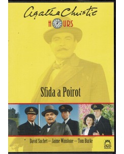 DVD Agatha Christie Hours sfida a Poirot ITA usato B25