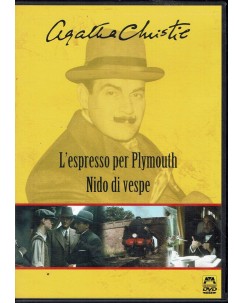 DVD Agatha Christie Poirot espresso per Plymouth ITA usato B25
