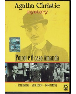DVD Agatha Christie mystery Poirot e il caso Amanda usato ITA B25