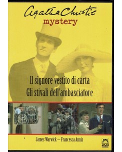 DVD Agatha Christie il signore vestito di carta usato ITA B25