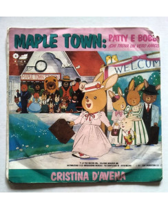 45 GIRI 0089 Cristina D'Avena: Maple Town: un nido di simpatia FIVE FM13181 1987