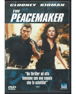 DVD The Peacemaker con George Clooney Nicole Kidman ITA usato B23