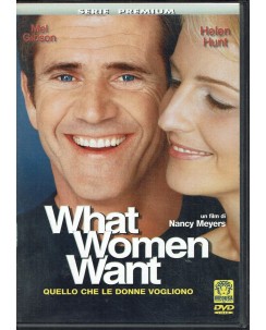 DVD What Women Want Quello Che Le Donne Vogliono con Mel Gibson ITA usato B23