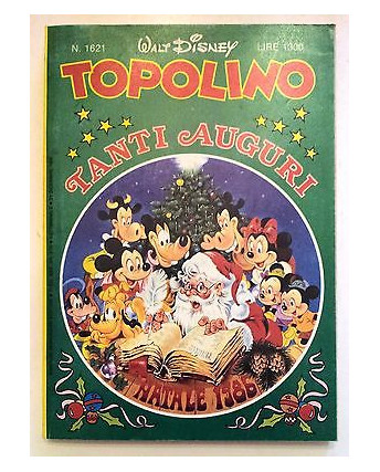 Topolino n.1621 * 21 dicembre 1986 * Walt Disney - Mondadori
