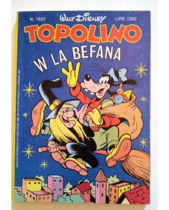 Topolino n.1623 4 gennaio 1987 ed. Walt Disney Mondadori