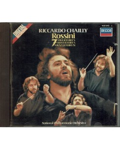 CD Riccardo Chailly Rossini 7 Ouverturen Decca 1981 7 tracce B05