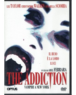 DVD THE ADDICTION Vampiri a New York con Lili Taylor ITA usato B23