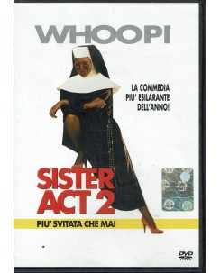 DVD Sister Act 2 con Whoopi Goldberg ITA usato B23