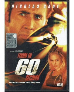 DVD Fuori in 60 Secondi con Nicolas Cage ITA usato B23