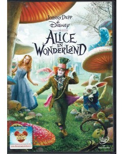 DvD Alice in Wonderland di Tim Burton ITA usato B23