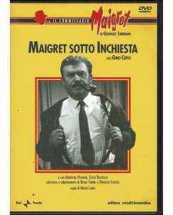 DVD il commissario Maigret sotto inchiesta ITA usato B25