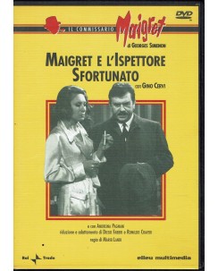 DVD il commissario Maigret e l'ispettore sfortunato ITA usato B23