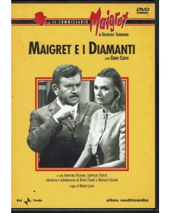 DVD il commissario Maigret e i diamanti ITA usato B23