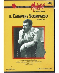 DVD il commissario Maigret il cadavere scomparso ITA usato B23