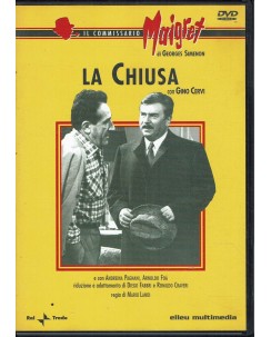 DVD il commissario Maigret la chiusa ITA usato B23
