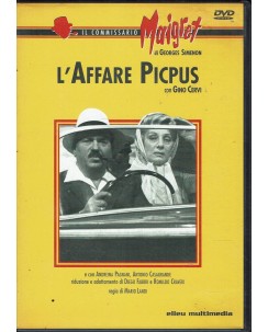 DVD il commissario Maigret l'affare Picpus 2DVD 4 episodi ITA usato B23