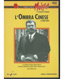 DVD il commissario Maigret l'ombra cinese 2dvd 4 episodi ITA usato B23