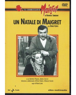 DVD il commissario Maigret un Natale di Maigret ITA usato B23
