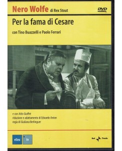 DVD Nero Wolfe per la fama di Cesare EDITORIALE ITA usato B23