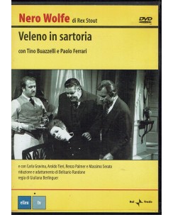 DVD Nero Wolfe veleno in sartoria EDITORIALE ITA usato B23