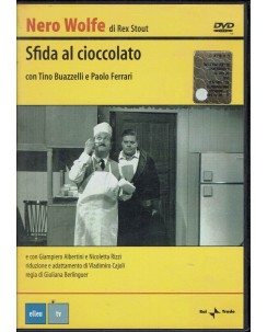 DVD Nero Wolfe sfida al cioccolato EDITORIALE ITA usato B23