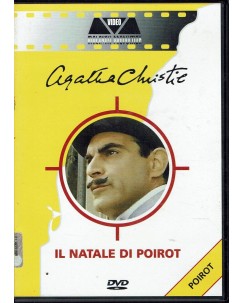 DVD AGATHA CHRISTIE POIROT  il Natale di Poirot ITA usato B11