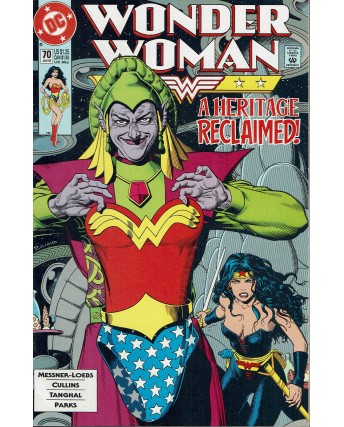 Wonder Woman  70 Jan '93 A Heritage Reclaimed ed. Dc Comics lingua orig OL16
