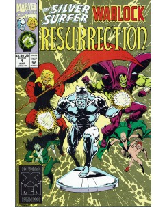 Silver Surfer Warlock Resurrection 1/4 '93 CPL ed. Marvel Comic lingua or OL16