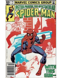 The Spectacular Spider-Man  71 Oct 1982 ed. Marvel Comics lingua originale OL16