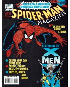 Spider-Man Magazine  1 Mar 1994 STICKERS ed. Marvel Comics lingua originale FU01
