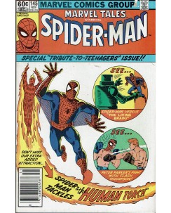 Marvel Tales 145 Nov 1982 Spider-Man ed. Marvel Comics lingua originale OL17